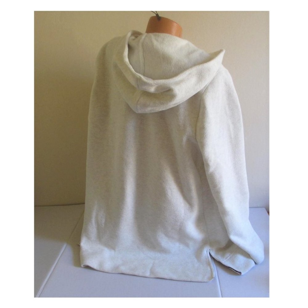 Tommy HIlfiger Open Front Fleece Coat Jacket Size XL Hooded Super Soft $79 - Picture 3 of 8